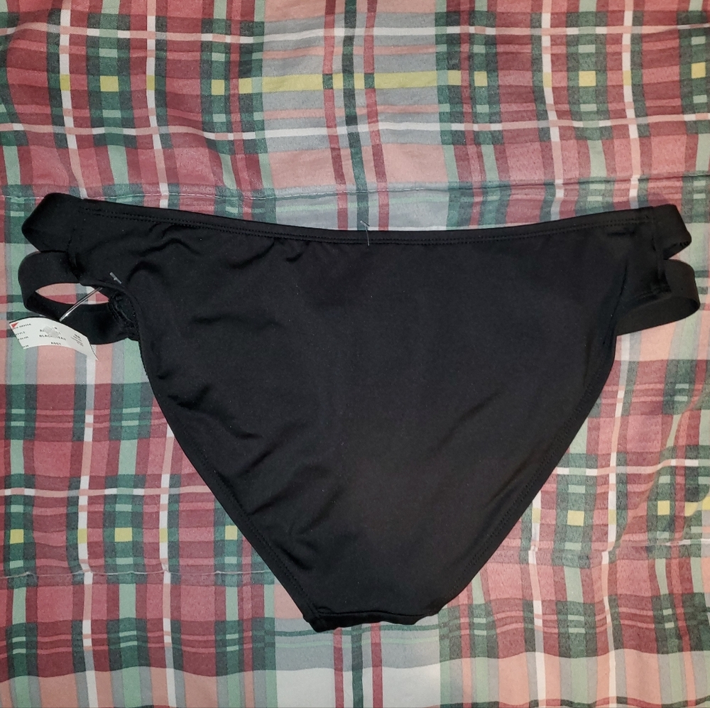 5 for $25 | NWT Kona Sol Strappy Side Hipster Bikini Bottom - Picture 5 of 9